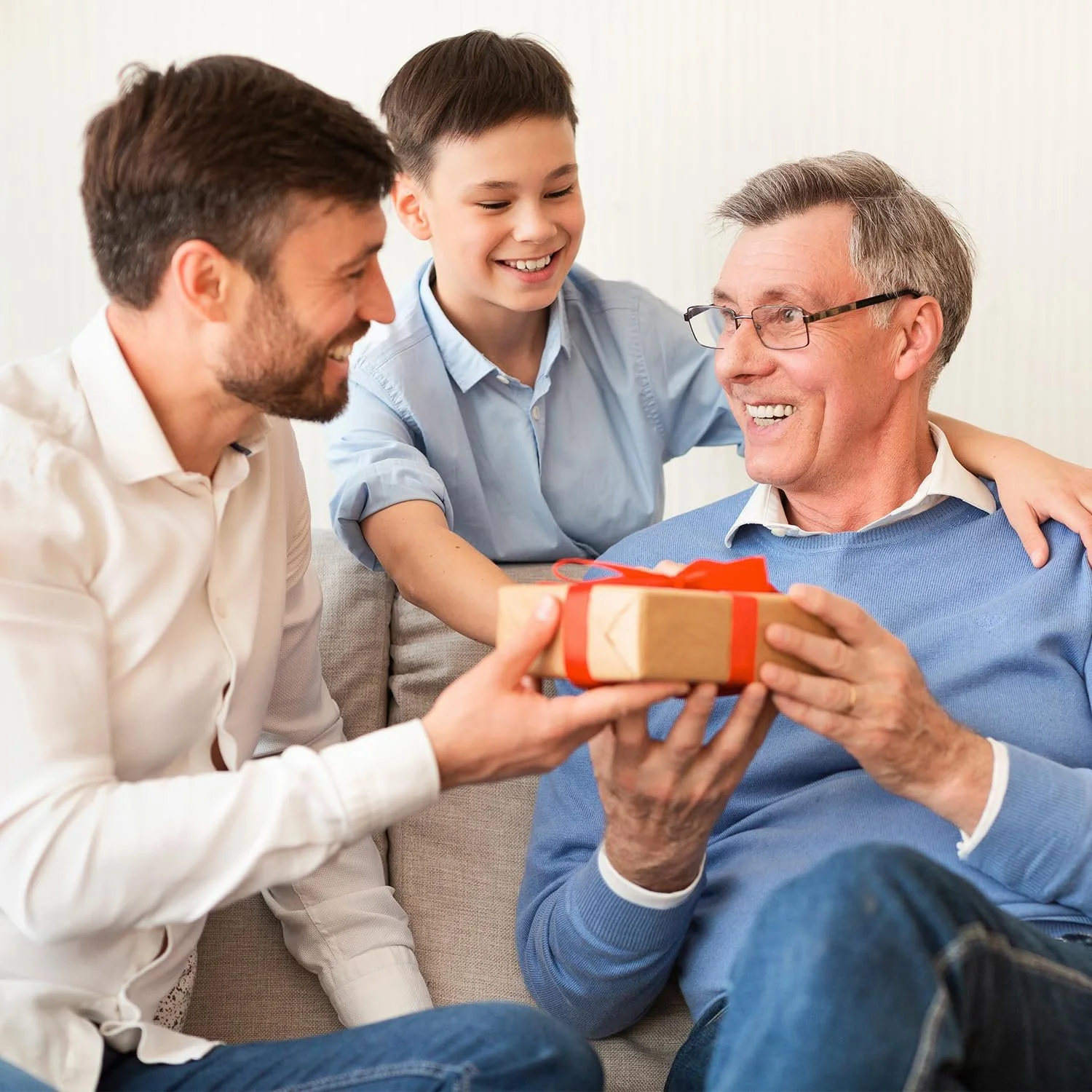 Ложка для кави Найкращі в світі бабуся та дідусь сріблястий, 2 шт, фото №6