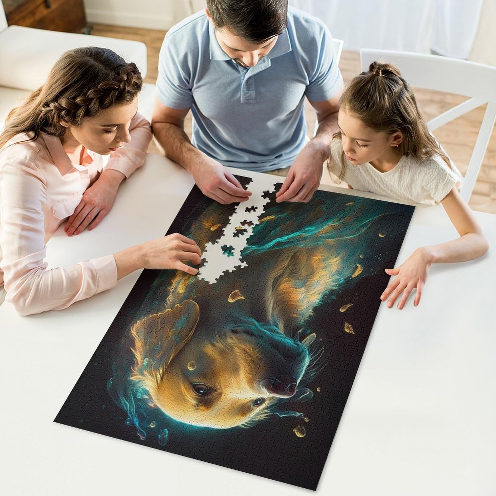 Деревянный пазл Golden Retriever Dog 1000 элементов 78 x 53 см, фото №5