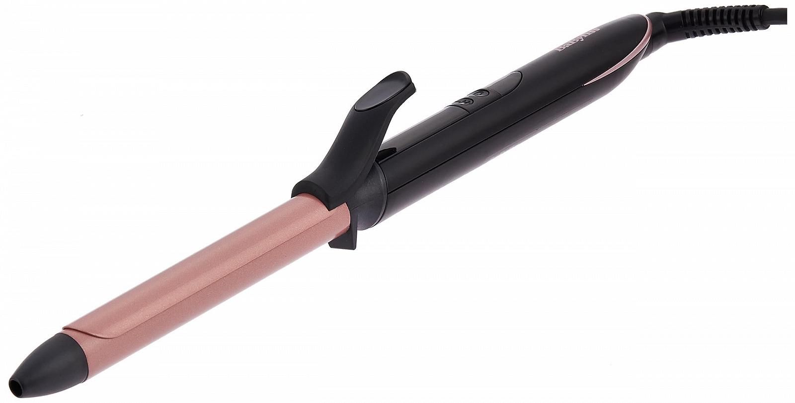 Плойка BaByliss 19 мм 2.5 м Черный / Розовое золото, фото №2 Плойка BaByliss 19 мм 2.5 м Черный / Розовое золото, фото №2