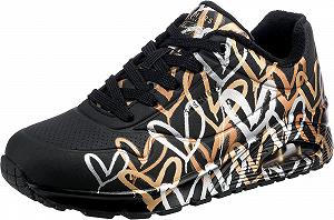 Кроссовки Skechers UNO-metallic Love, женские - Фото 1