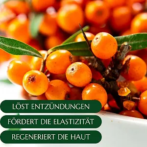 Крем для рук Green idea Sandthorn Balm Натуральная косметика Увлажняющий крем Интенсивная защита для кожи и ногтей Регенерирующий и успокаивающий эффект 100 мл synthetic.ua - Фото 1