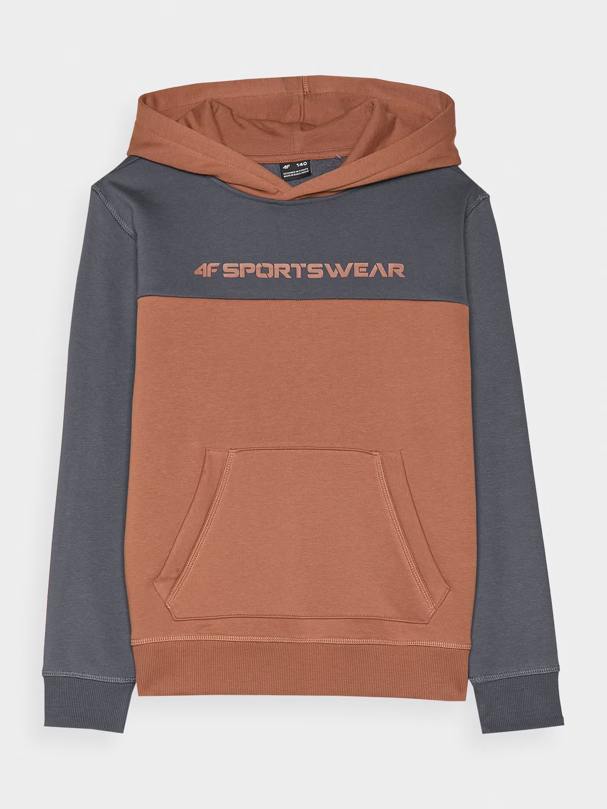 Худі SWEATSHIRT M1222 4FJWAW24TSWSM1222-65S 4F Помаранчевий XL, фото №4