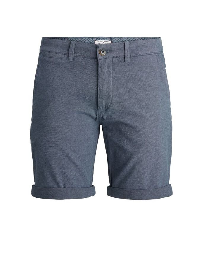 Шорти JJIKENSO JJCHINO SHORTS 21 AKM STS 12183665 Vintage Indigo Jack&Jones Темно-синій L, фото №1