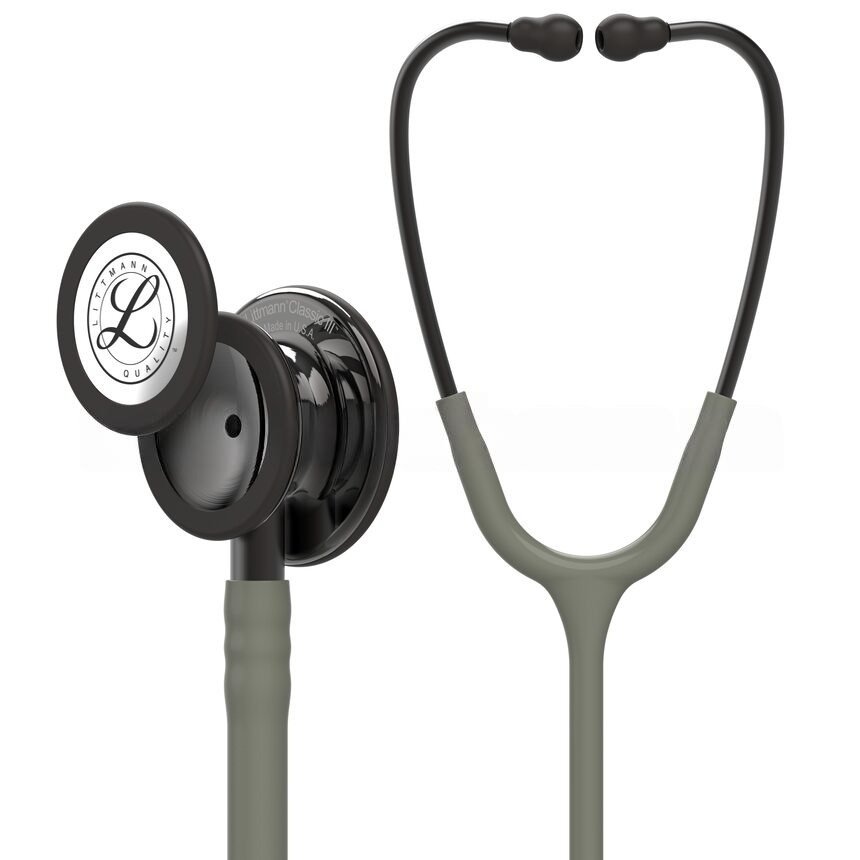 Стетоскоп 3M Littmann Classic III 69 см Оливковий, фото №1
