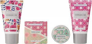 Набор для ухода за руками Мини Vintage & Co Ткань и Цветы - Фото 1