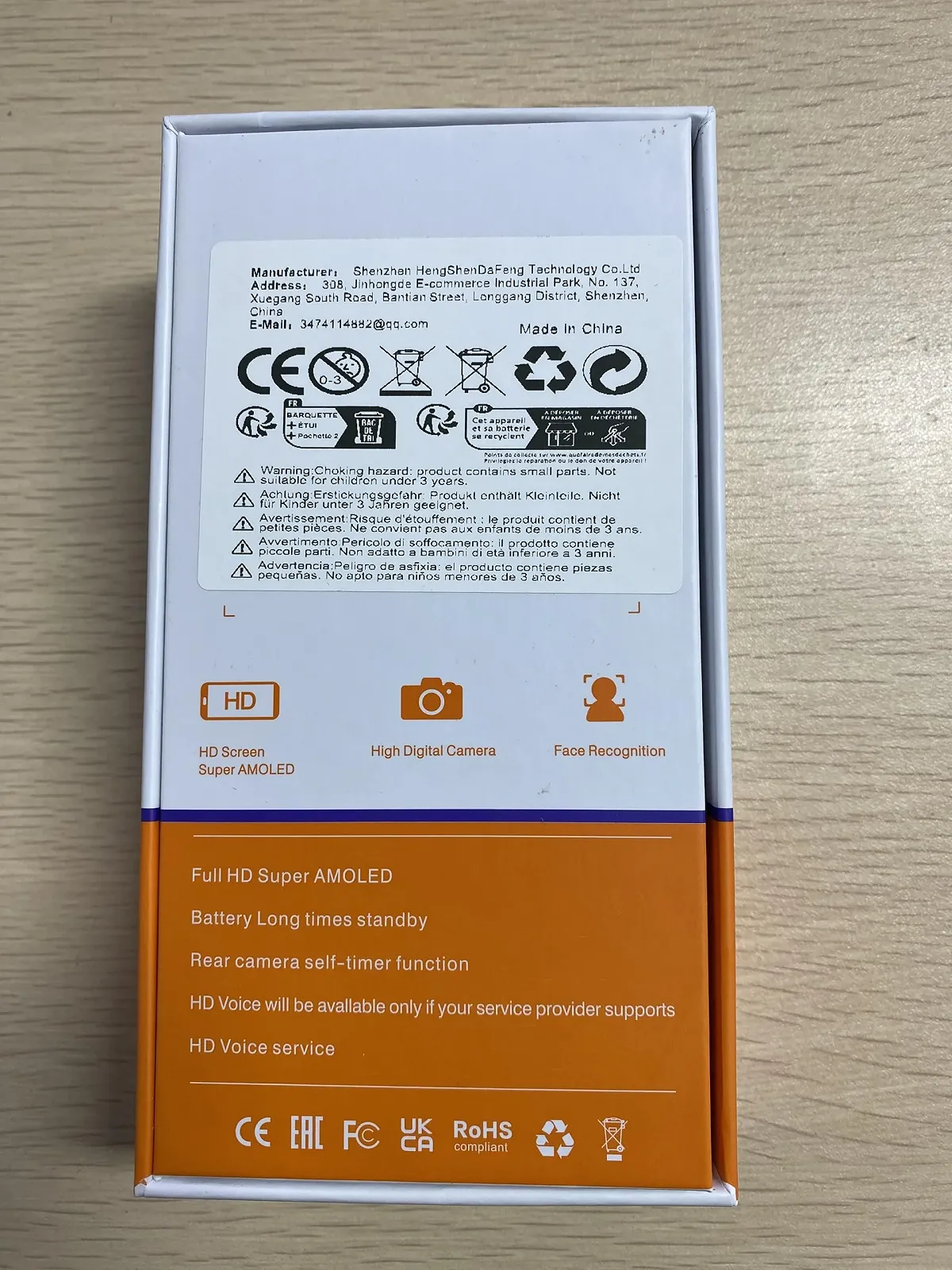 Смартфон Android 6.3" 4G 2GB RAM 16GB ROM Dual SIM Grey, фото №4