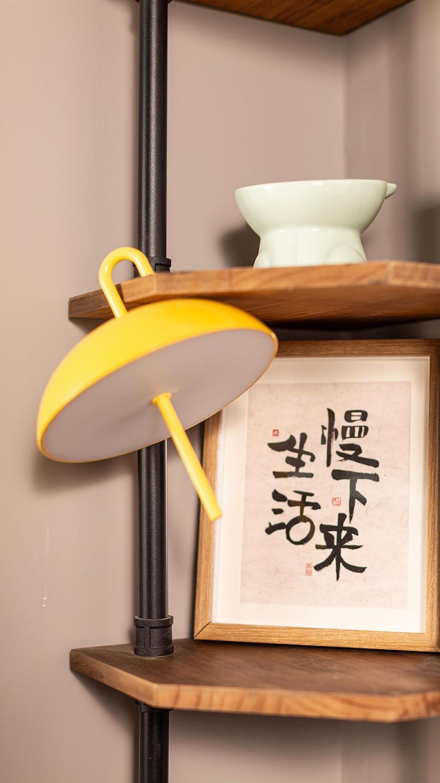 Настільна лампа ONNENKERZE Umbrella Акумуляторна 3-в-1 USB-C Жовта, фото №2