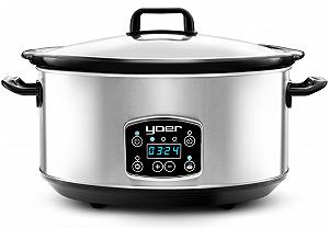 Мультиварка Yoer Clever-Cook SC6502S 320 Вт 6,5 л Многофункциональная LCD-дисплей Съемная керамическая вставка Антипригарное покрытие - Фото 1