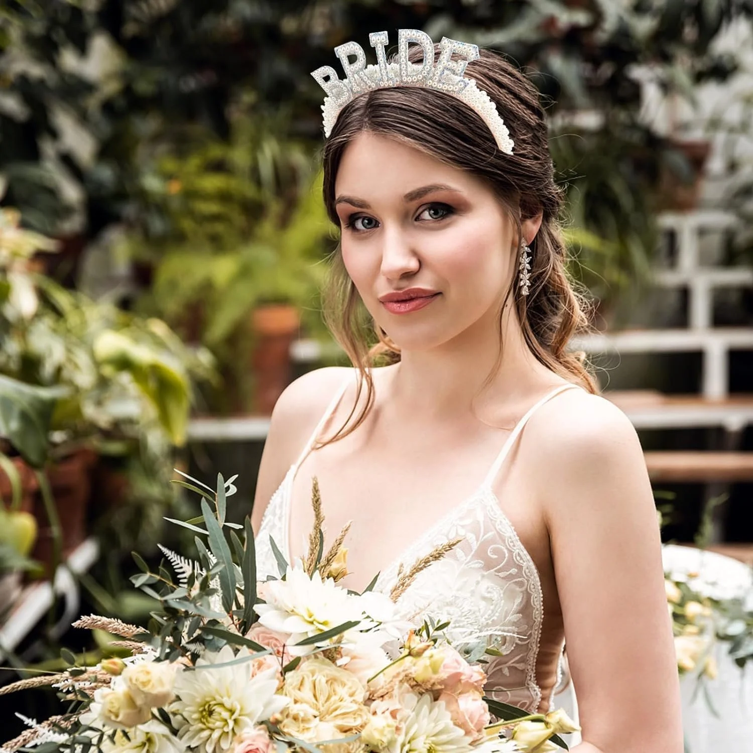 Обруч Жемчуг невесты A1, фото №2 Обруч Жемчуг невесты A1, фото №2