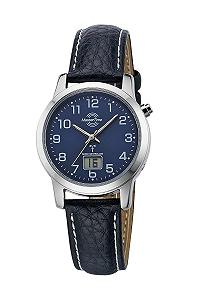 Женские часы Кварцевые Master Time Funk MTLA-10490-32L Аналоговые Цифровые с Кожаным Ремешком - Фото 1