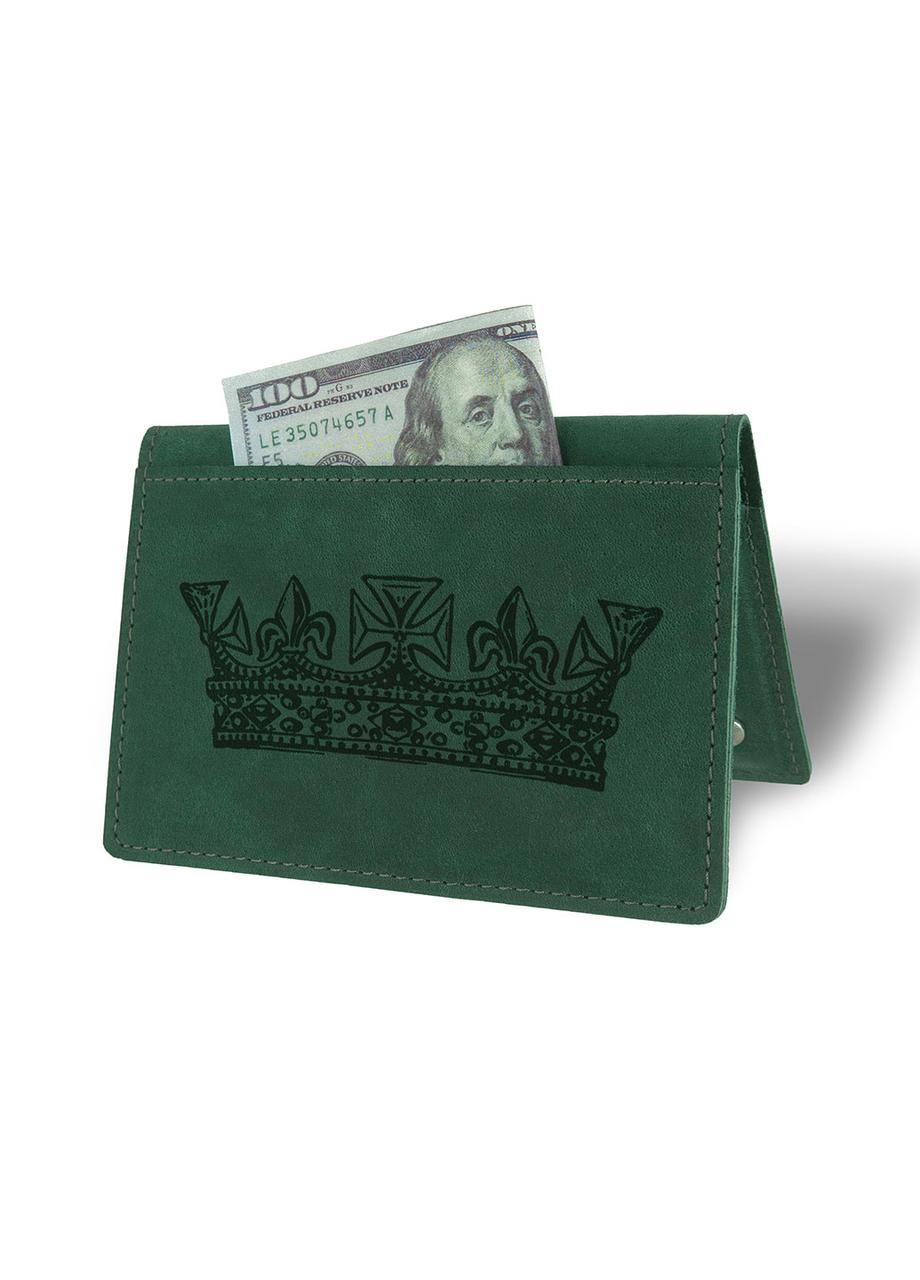 Кожаний тревел-кейс BermuD Зелена B 29-18Z-01-11, фото №1