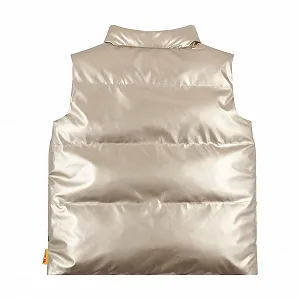 Двосторонній жилет Steiff для дівчинки synthetic.ua - Фото 1