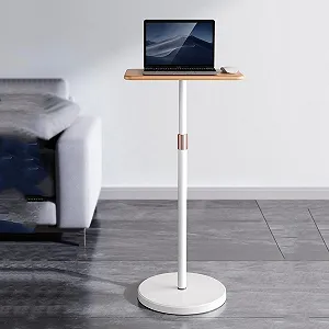Напольная Стойка для Проектора Ноутбука Регулируемая Высота Стойка для Ноутбука для DJ Поднятая Стойка для Сидения или Стояния в Офисе 70-120 см - Фото 1