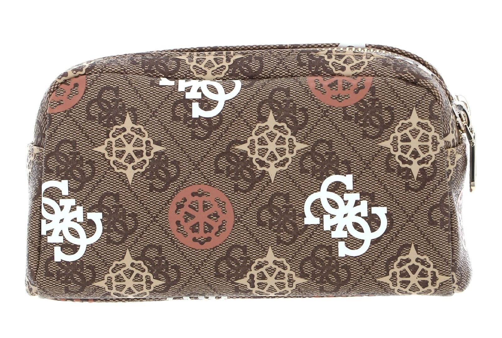 Гаманець GUESS Double Zip Brown Multi, Brown Multi, фото №3