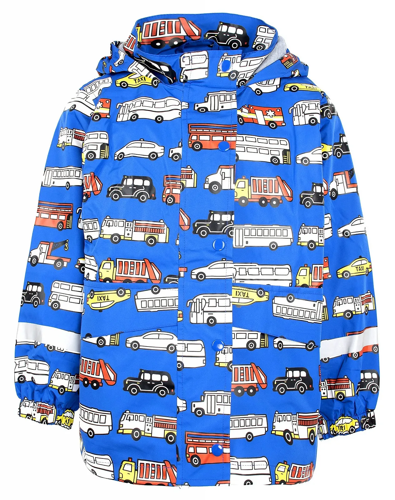 Детский дождевик Fringoo, меняющий цвет, Неоновые акценты, Разноцветный, фото №1