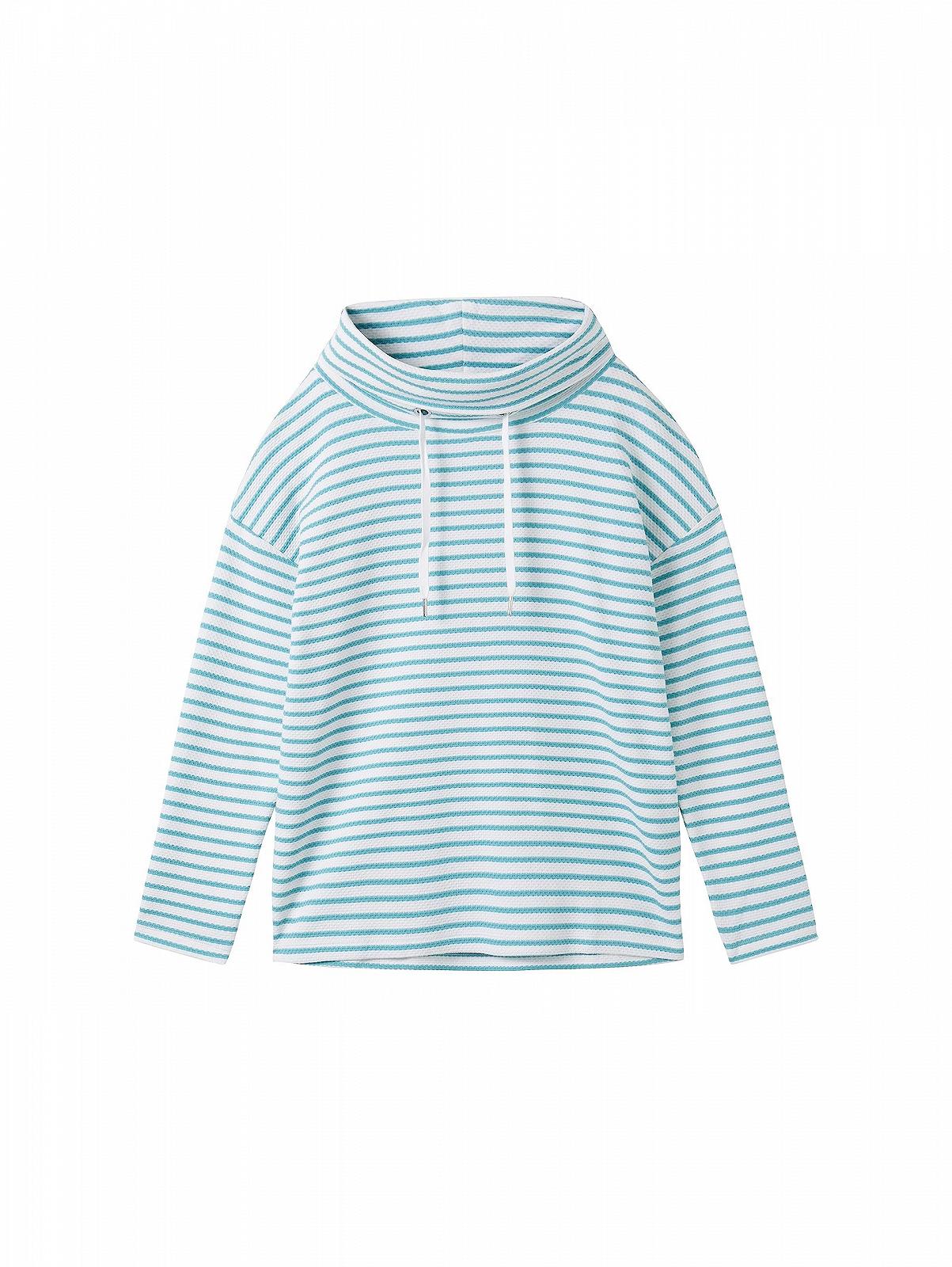 Женская толстовка с шалевым воротником TOM TAILOR, фото №5