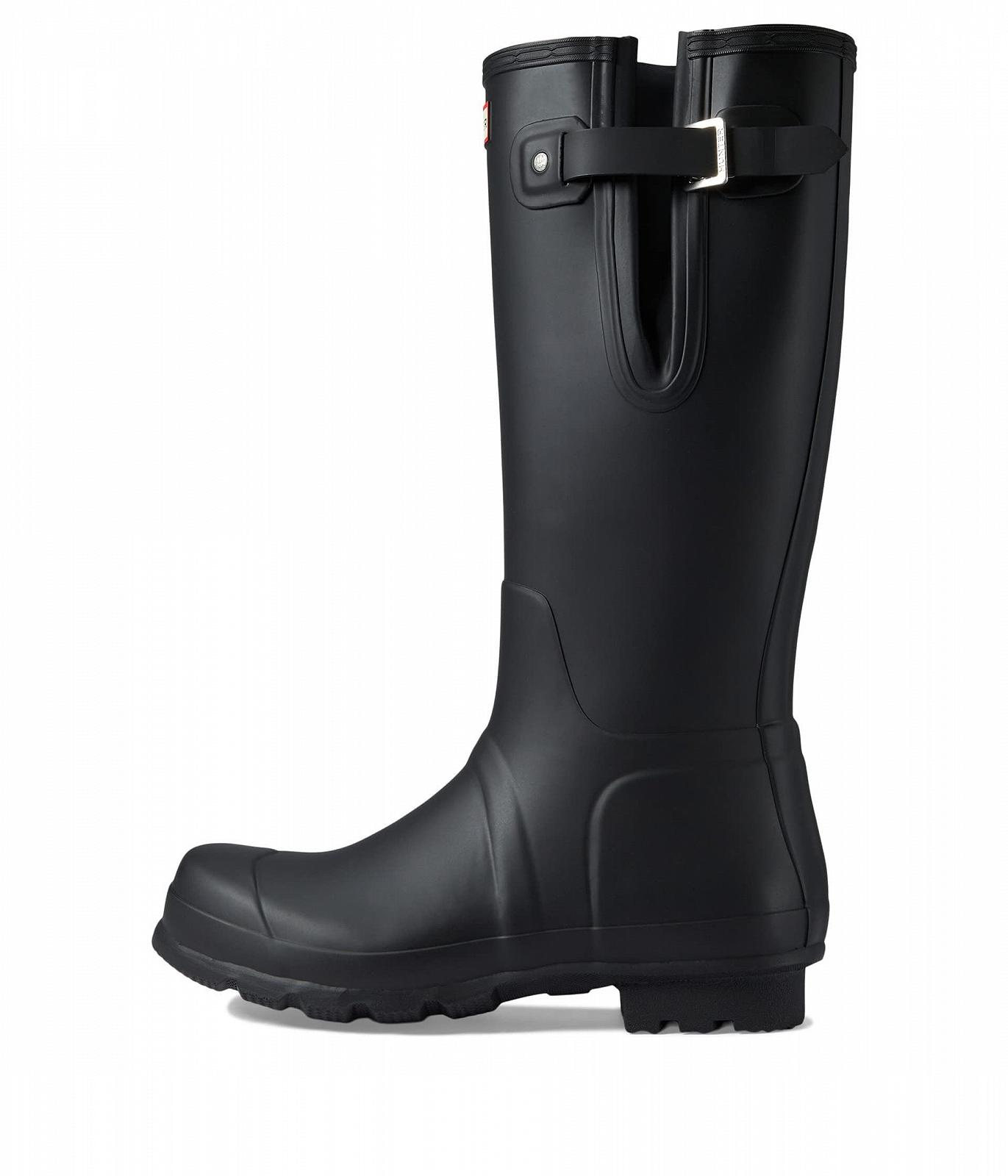 Ботинки Hunter Original Side Adjustable Мужские Черный, фото №4