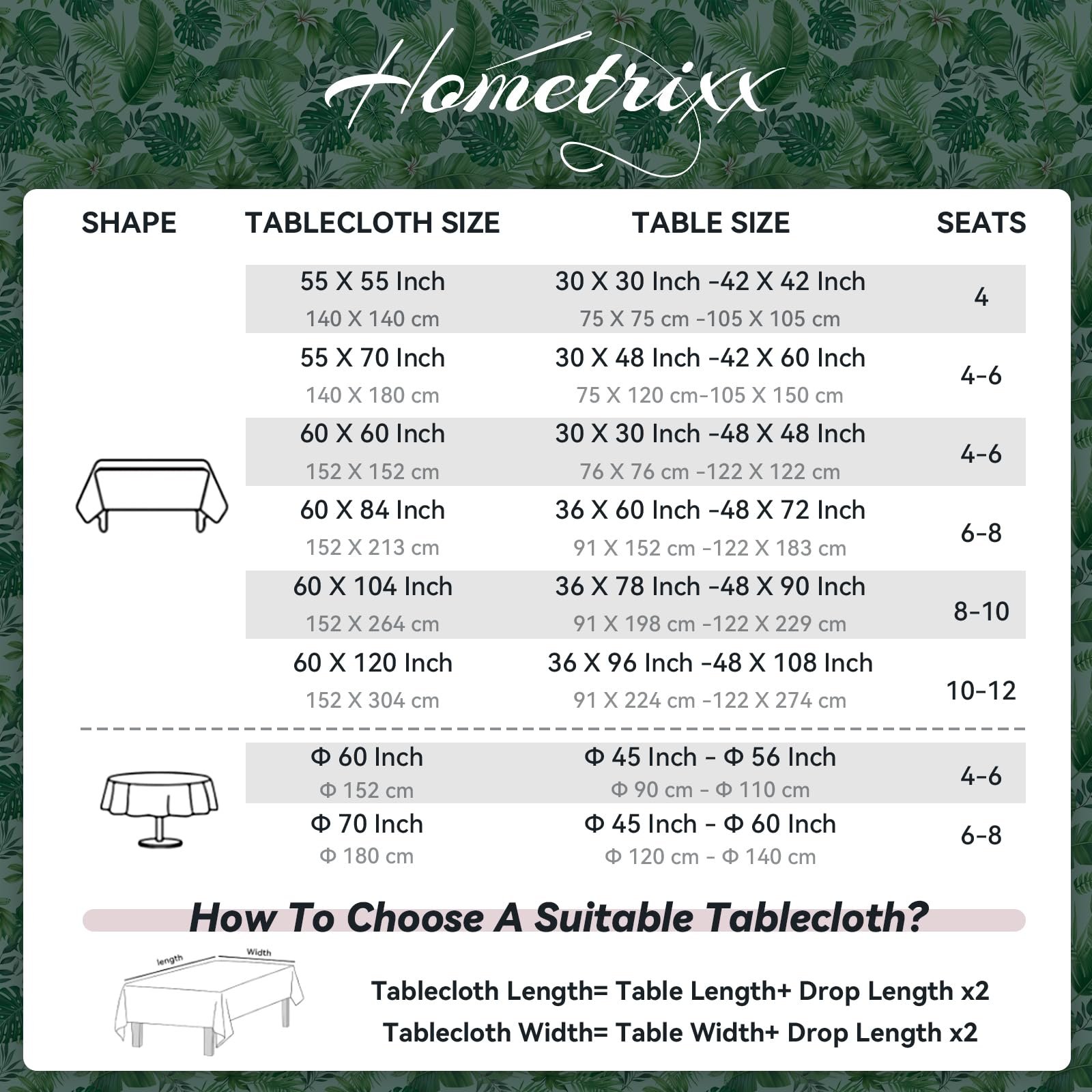 Скатертина hometrixx Hawaii Summer Прання Прямокутна Поліестер 140 x 180 см, фото №7