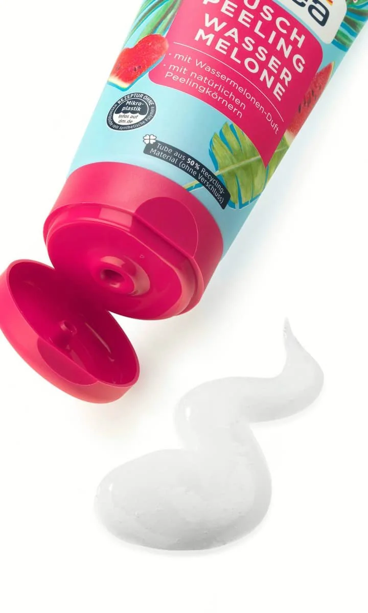 Набір для догляду за тілом Balea Hawaiian Dream Гель для душу з літнім ароматом кокоса (300 мл) + Скраб для душу Кавун (200 мл), 500 мл, фото №2