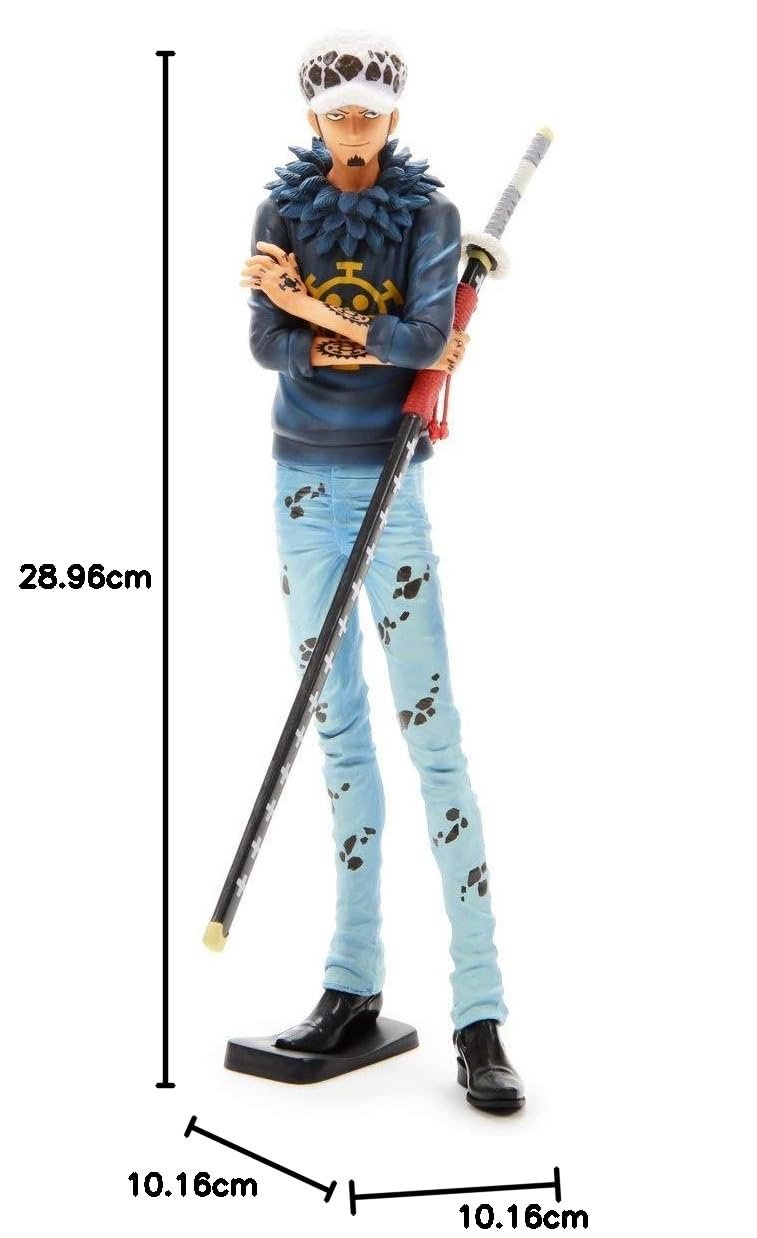 Фігурка Banpresto One Piece Grandista THE GRANDLINE MEN TRAFALGAR · LAW (з двома обличчями), фото №3