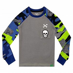 Піжама Harry Bear Slim Fit Камуфляж, Мотив Череп - Фото 1