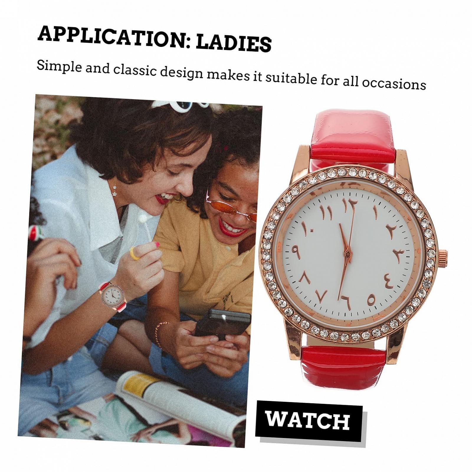 Наручний годинник PartyKindom Жіночий З простим дизайном, фото №3