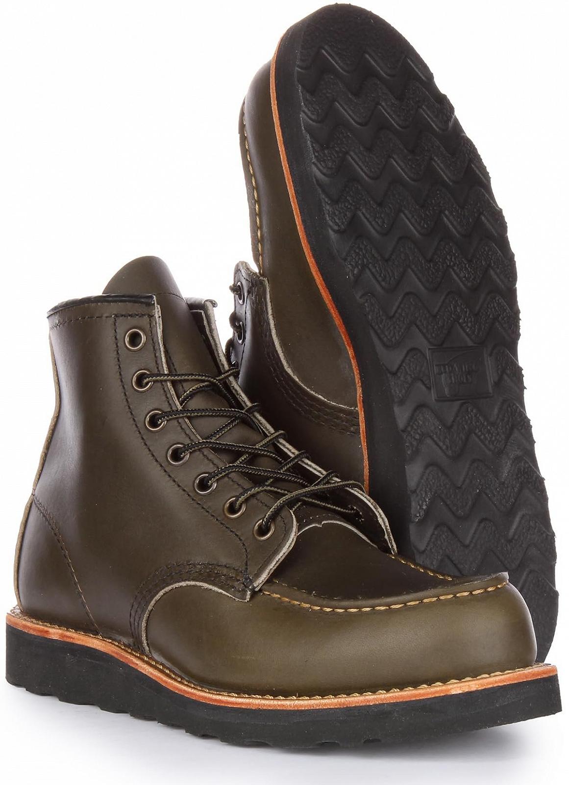 Черевики Red Wing Moc Toe чоловічі на шнурівці, фото №5