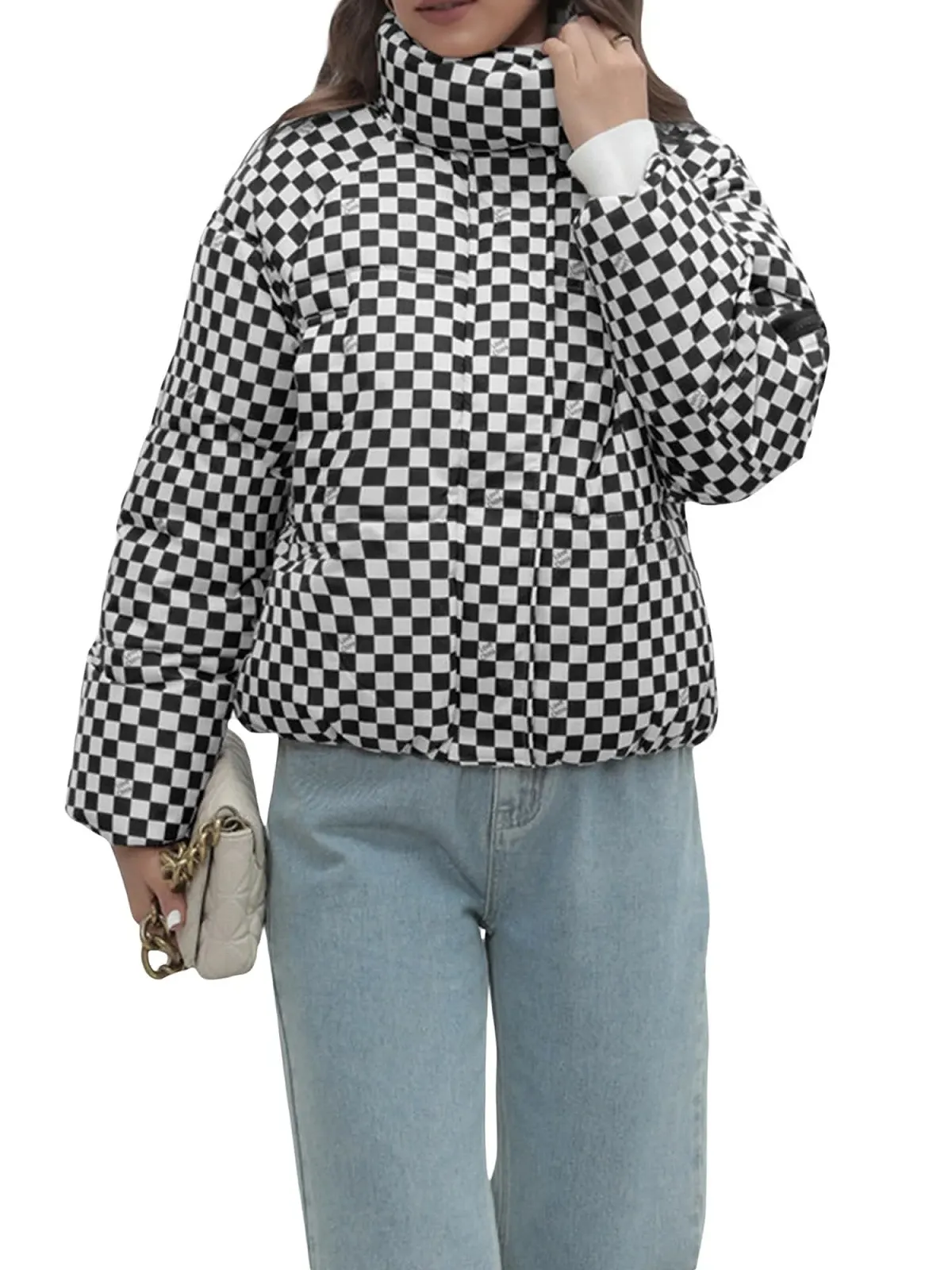 Куртка SANSIWU Пуховик Укорочений, фото №1