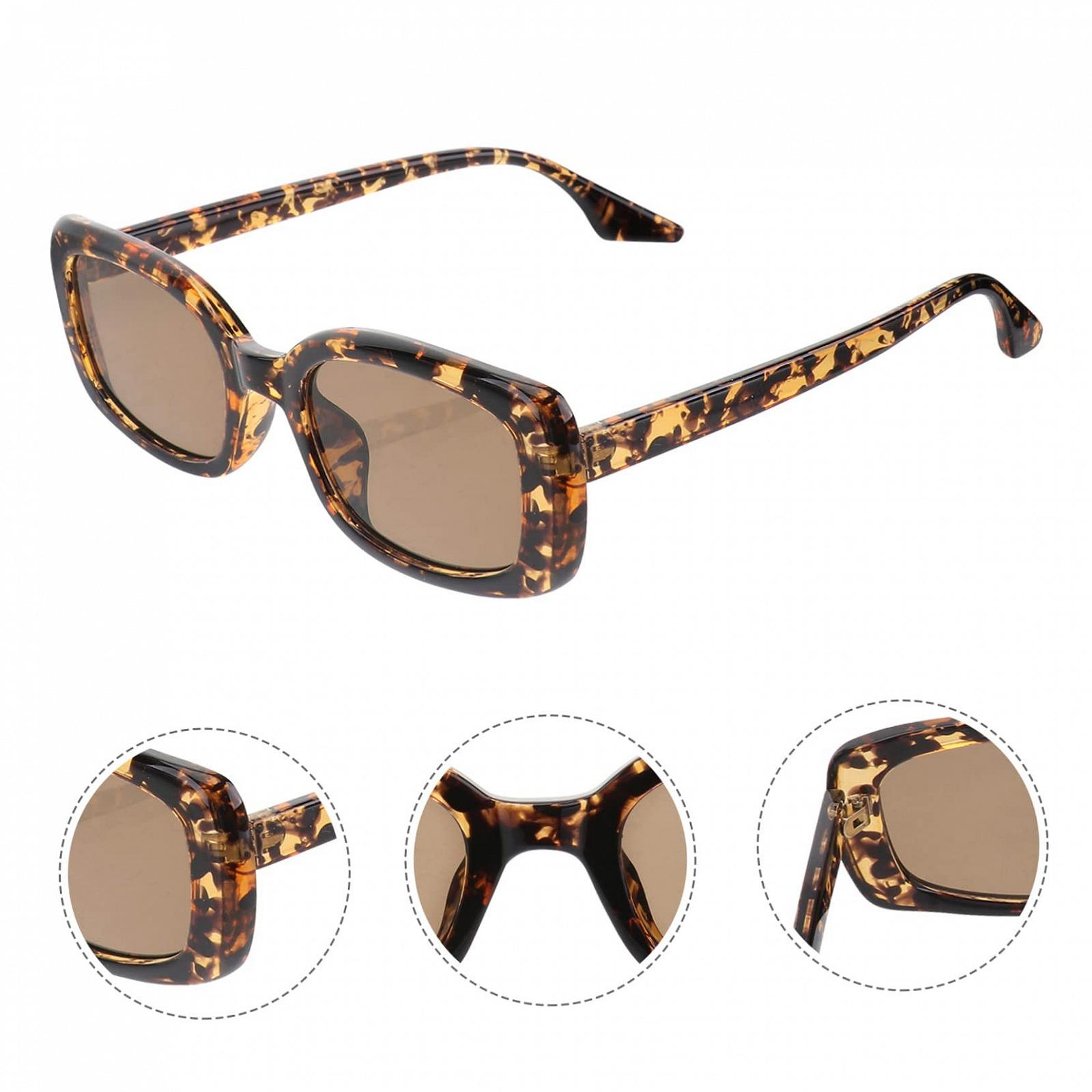 Сонцезахисні окуляри PACKOVE 2 пари Ретро оправа, фото №4