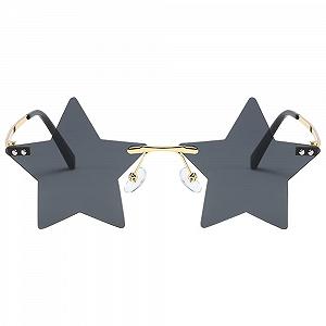 Солнцезащитные Очки Dollger Star Pentagram Прозрачные UV400 synthetic.ua - Фото 1