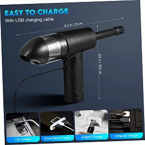 Аккумуляторный ручной пылесос-воздуходувка VILLCASE Portable synthetic.ua - Фото 1