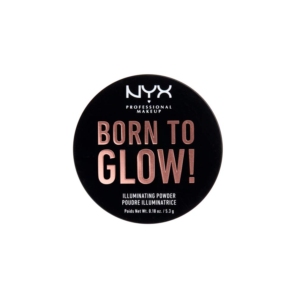Пудра NYX Born To Glow Освещающая Desert Night, фото №4