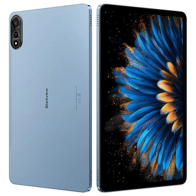 Планшет 12" Full HD Blackview Mega 2 8/256Gb 4G 2-SIM 8 ядер Android 15 9000 mAh Ice Blue, фото №2