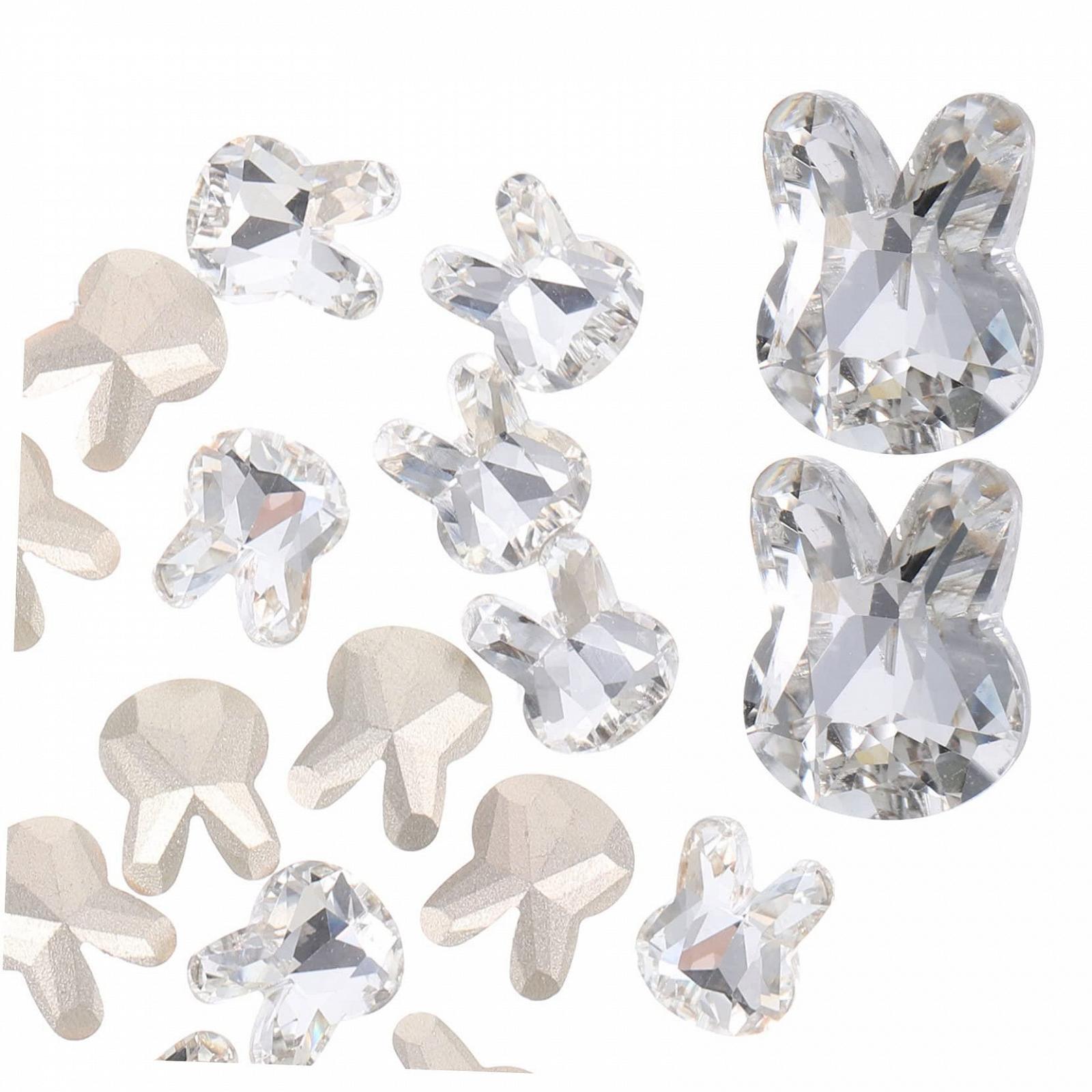 Украшения для ногтей Мультяшные Серебро 2 набора 20 шт * 2, фото №6