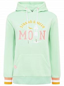 Худи Zwillingsherz Maritime Повседневный Длинный рукав Хлопок Полиэстер Обычный крой Длина до бедер - Фото 1