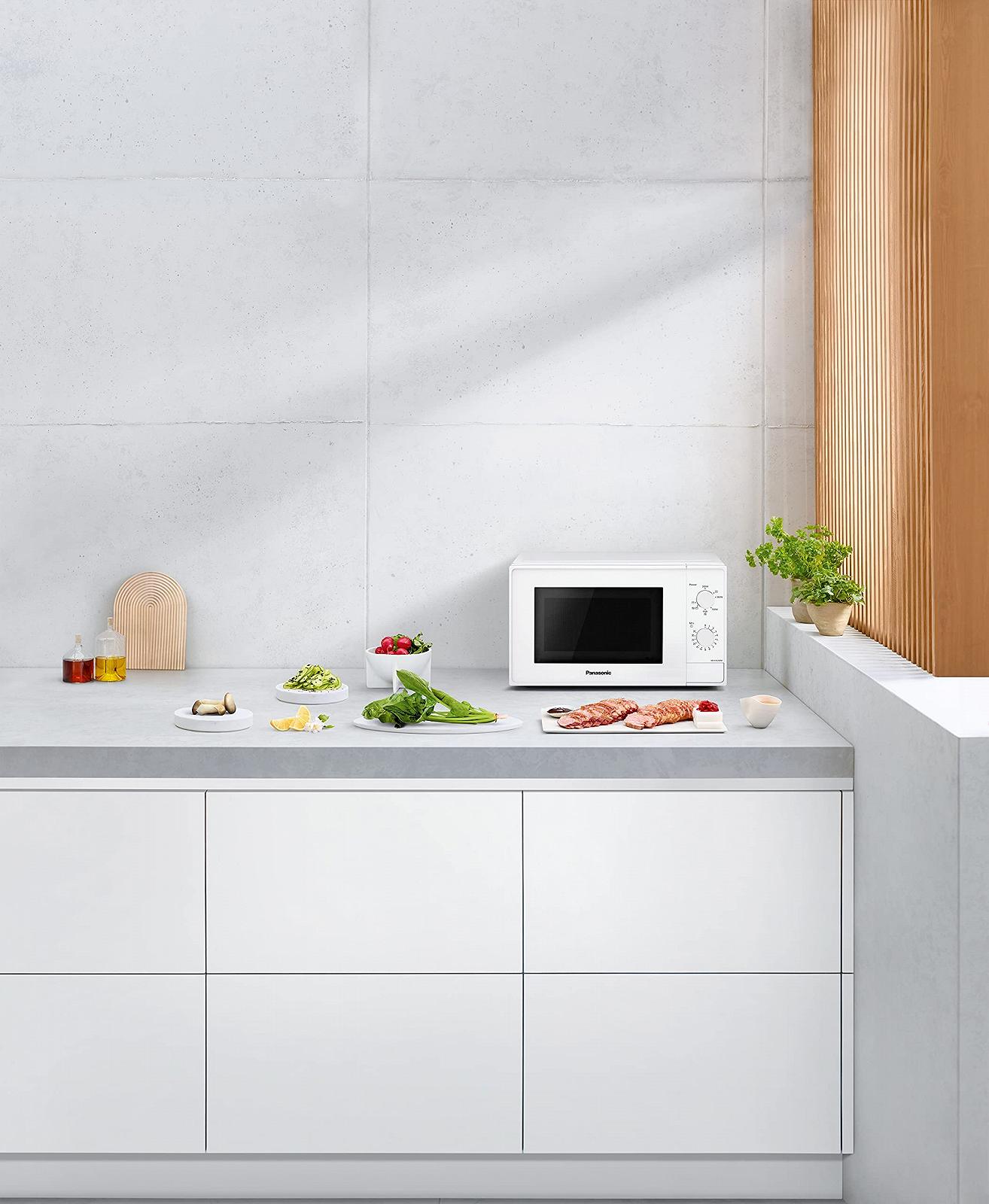 Микроволновая печь с грилем Panasonic NN-K10JWMEPG 20 L Белая, фото №2