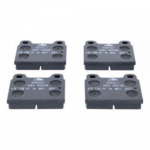 Комплект гальмівних колодок, дискове гальмо ATE 13.0460-6027.2 synthetic.ua - Фото 1