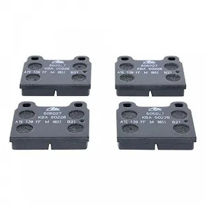 Комплект гальмівних колодок, дискові гальма ATE 13.0460-6027.2 для ALFA ROMEO FIAT FORD OPEL synthetic.ua - Фото 1