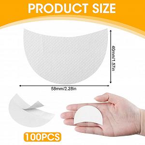 Патчі JINSIHU Eyeshadow Protector Pads 100 штук synthetic.ua - Фото 1