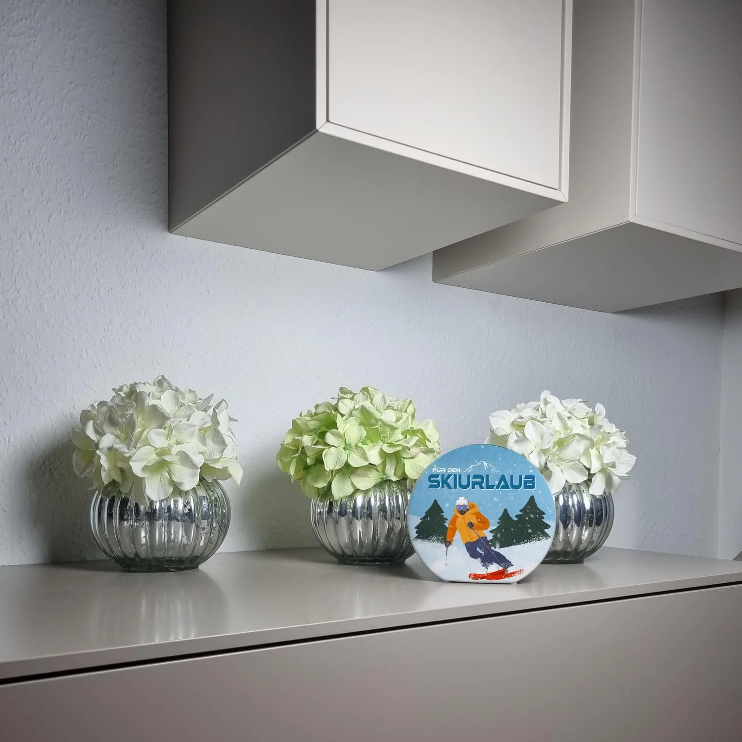 Скарбничка Лижний відпочинок керамічна з лижником, фото №4