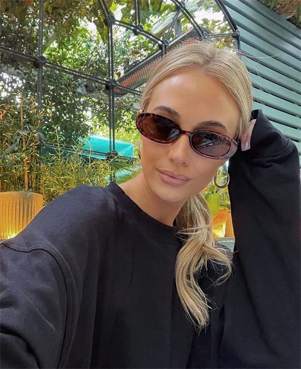 Солнцезащитные очки овальные ADEWU 90-х годов, фото №3