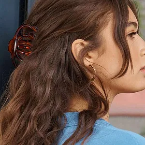 Заколка для волос для волос в виде краба, винтажная заколка - Ретро стильная большая заколка synthetic.ua - Фото 1