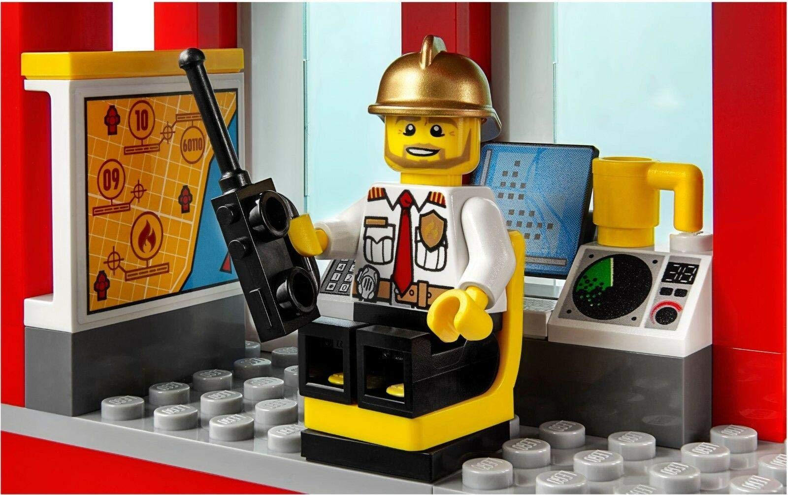 Игрушка LEGO City 60110 Большая пожарная станция, фото №7