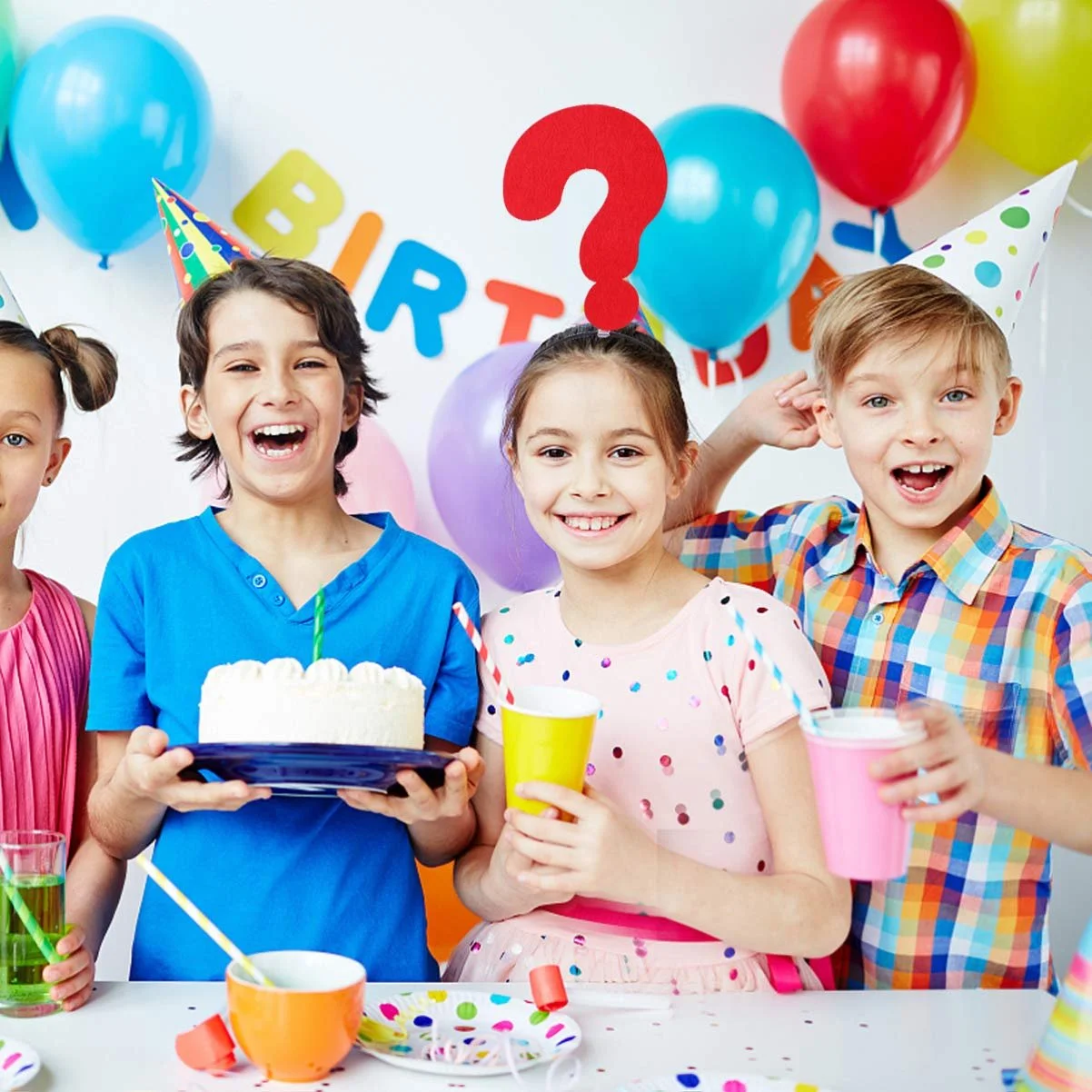 Обруч для волосся Знак Питання Amosfun 2шт, фото №5