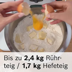 Миска для змішування Bosch Series 2 MUZS2ER 3,8 л нержавіюча сталь synthetic.ua - Фото 1