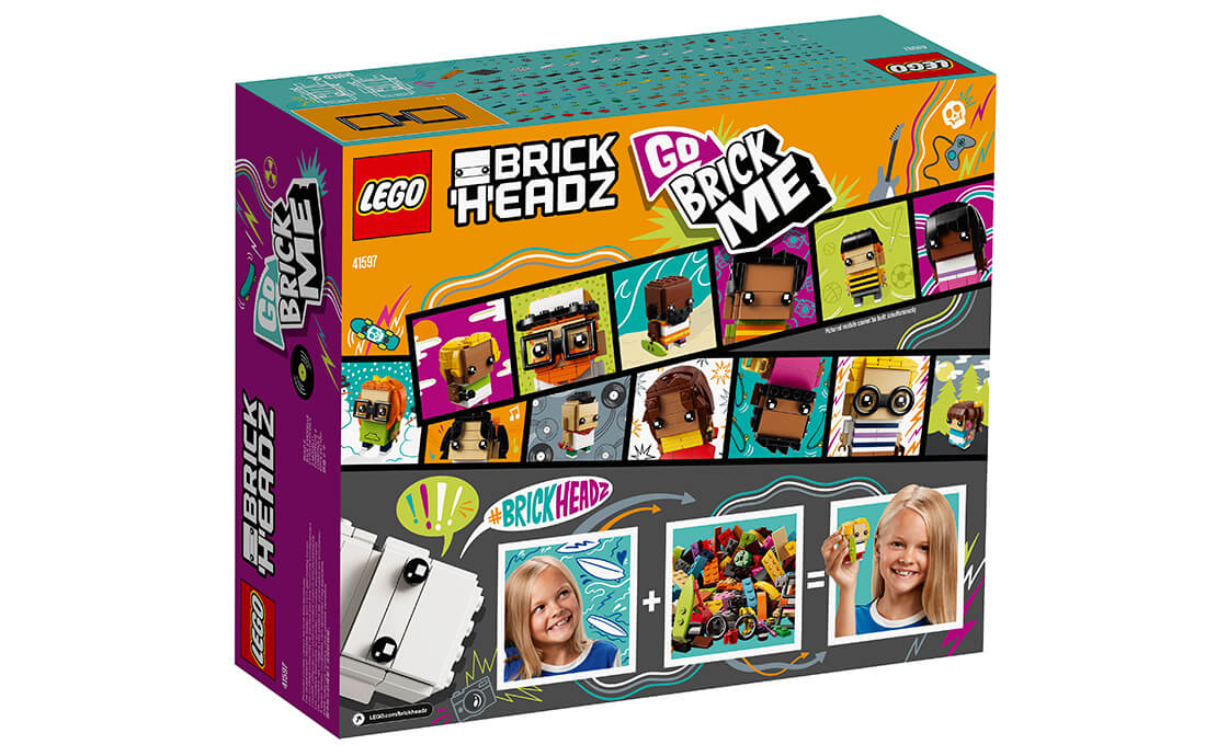 Детский конструктор LEGO Brick Headz Собери меня из кубиков 41597, фото №3