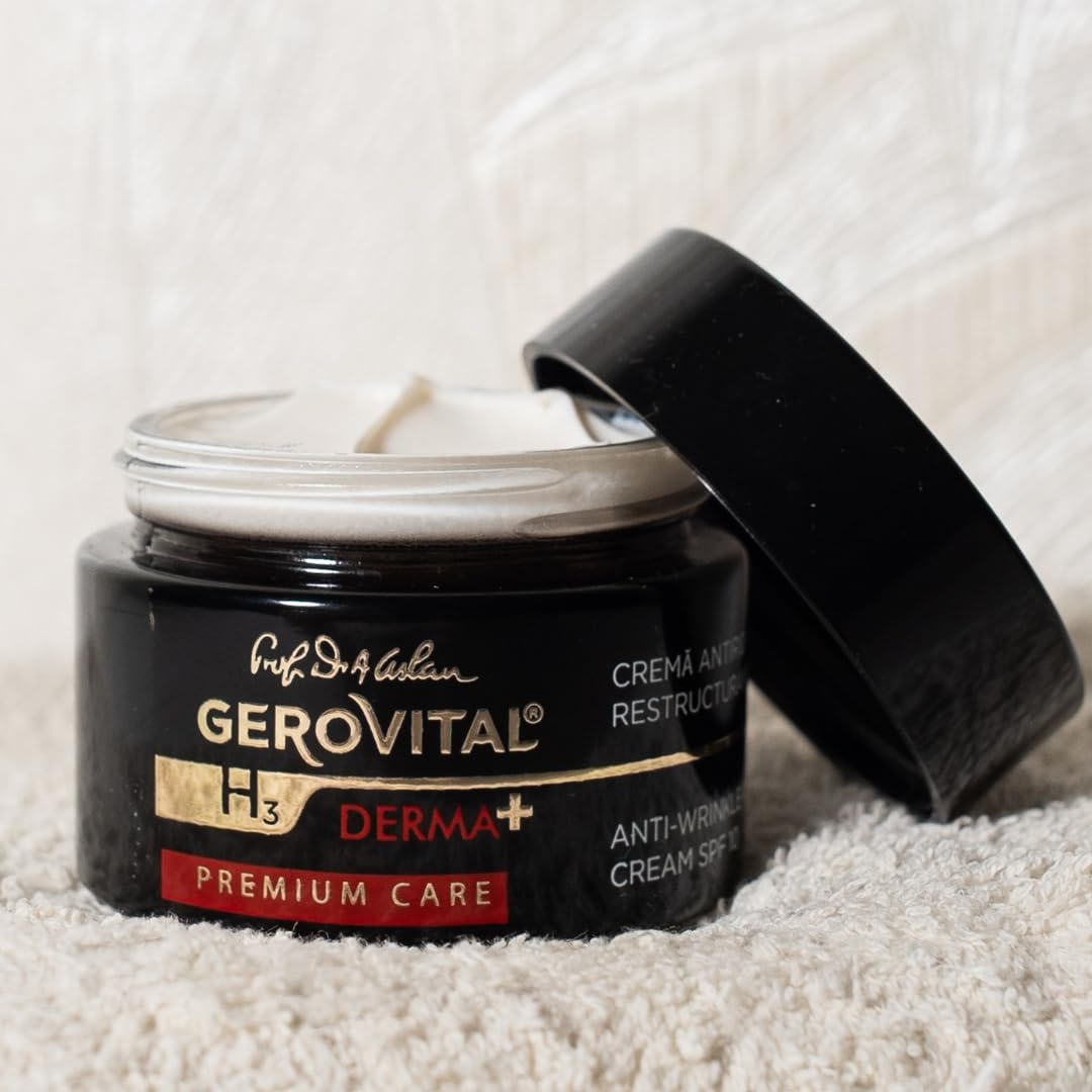 Крем проти зморшок Gerovital H3 Premium Care Derma + Acetate SPF 10, фото №8