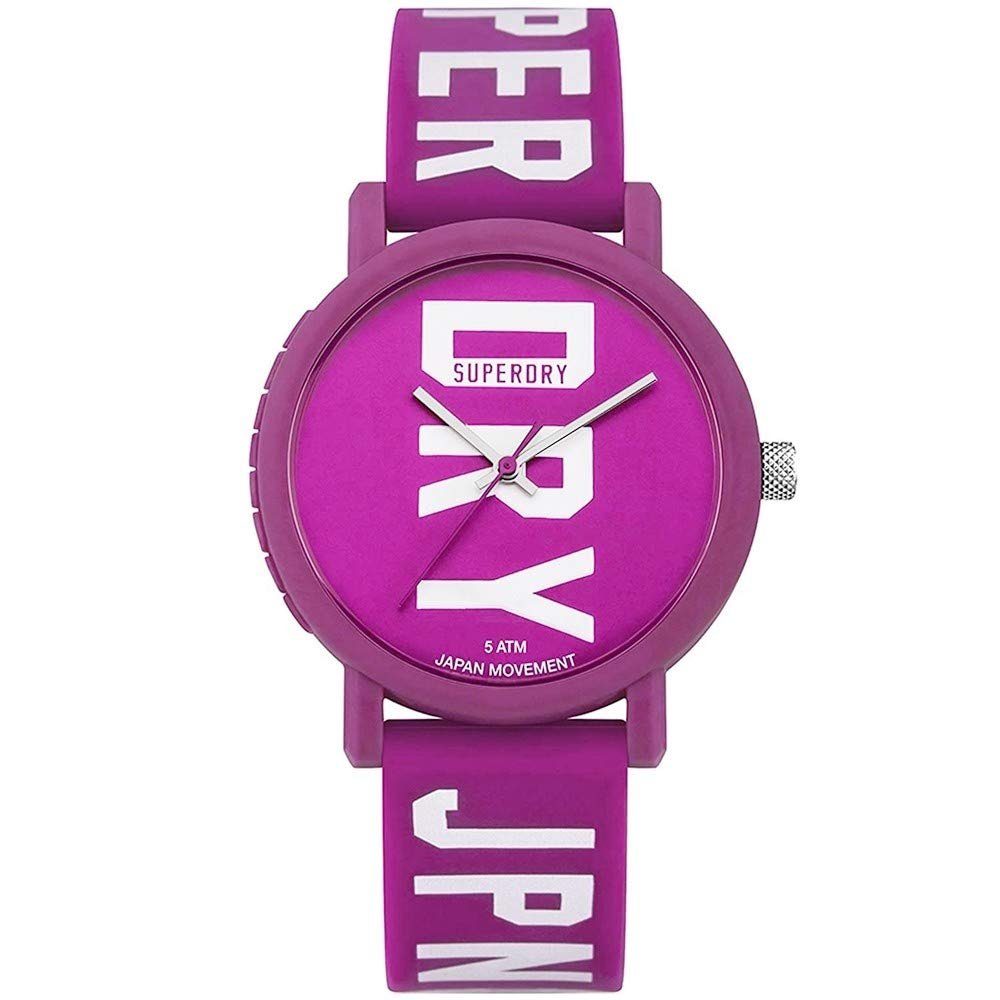 Унісекс годинник Superdry Аналоговий Кварцовий Силіконовий ремінець SYLSYL196VW, фото №1