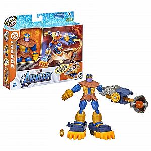 Фігурка Hasbro Marvel Avengers Bend and Flex Missions Танос Вогняна Місія, 15 см, різнокольоровий synthetic.ua - Фото 1