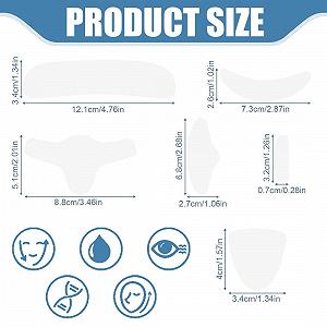 Патчі проти зморшок YAPKOLV, набір 16 шт, силіконові патчі для обличчя, рота, чола, підборіддя ціна на synthetic.ua - Фото 1 Патчі проти зморшок YAPKOLV, набір 16 шт, силіконові патчі для обличчя, рота, чола, підборіддя synthetic.ua - Фото 1